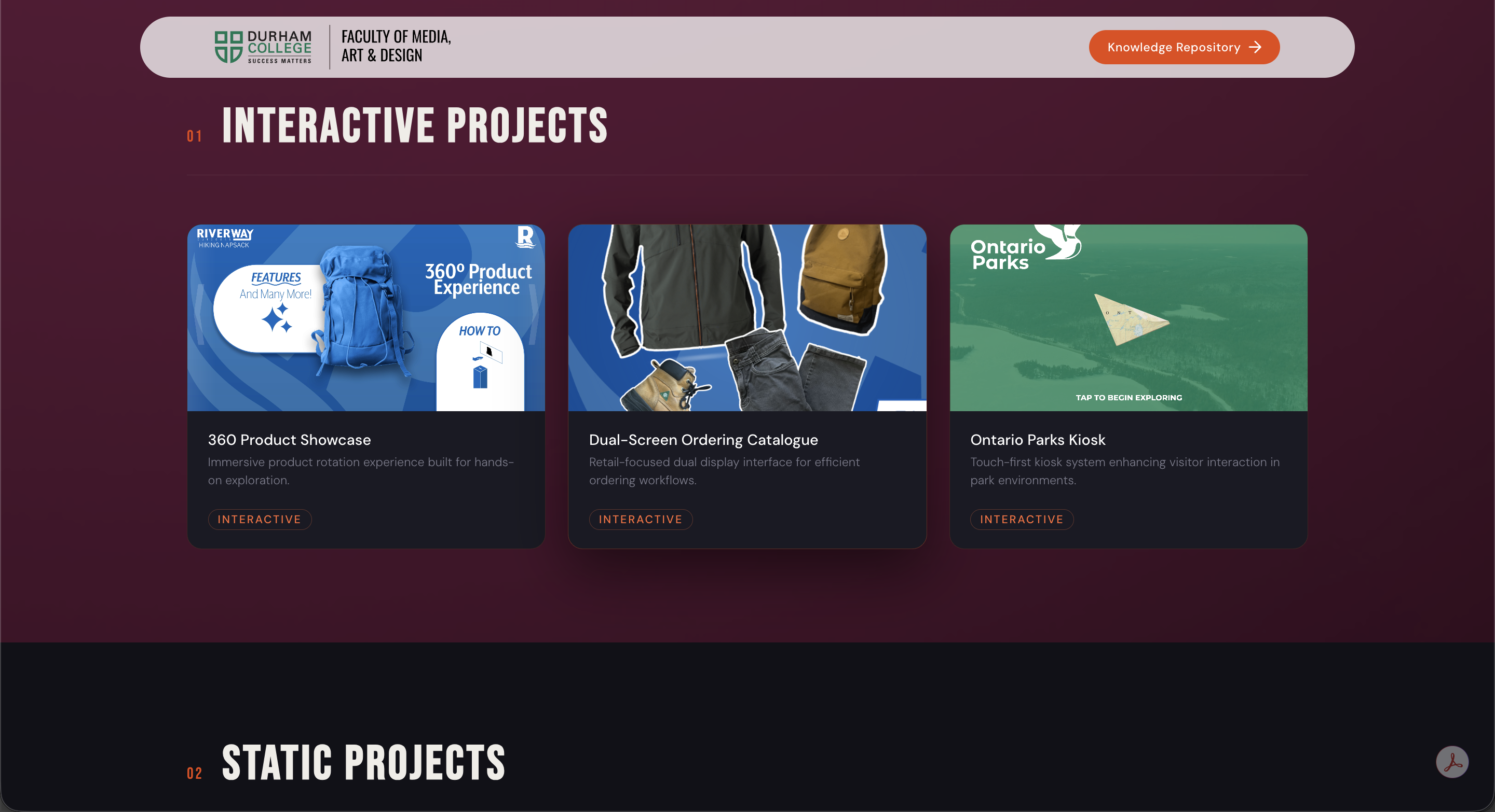 Student Experience Section