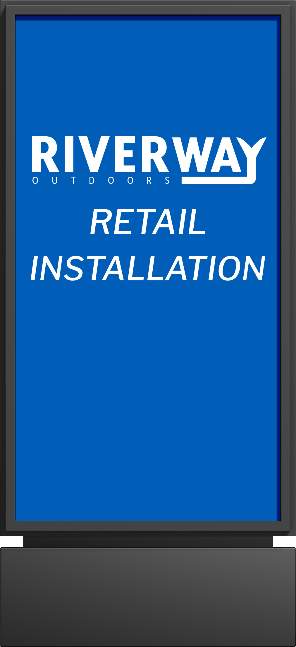 Retail Installation Mockup